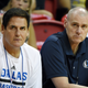 Mavs owner Mark Cuban (l.) with former head coach Rick Carlisle